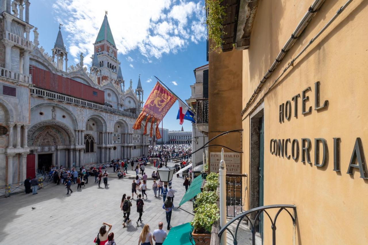 Hotel Concordia Venedig Exteriör bild