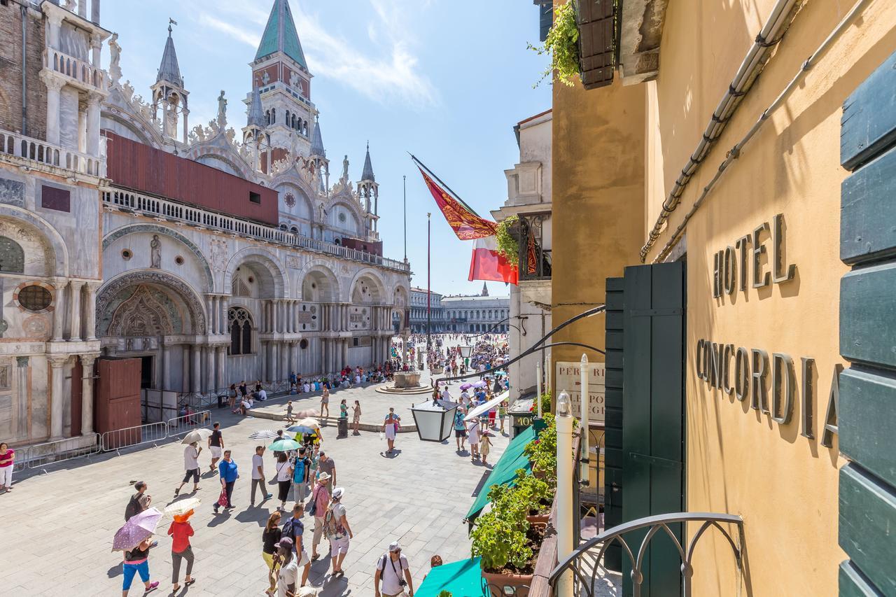 Hotel Concordia Venedig Exteriör bild